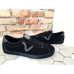 Men's Sz 12 Vans Sport Low creeper Suede Black Sneaker Phantom Lowpro Sneaker